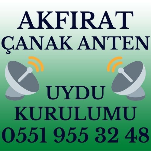 Akfırat Çanak Anten Uydu Kurulumu Servisi