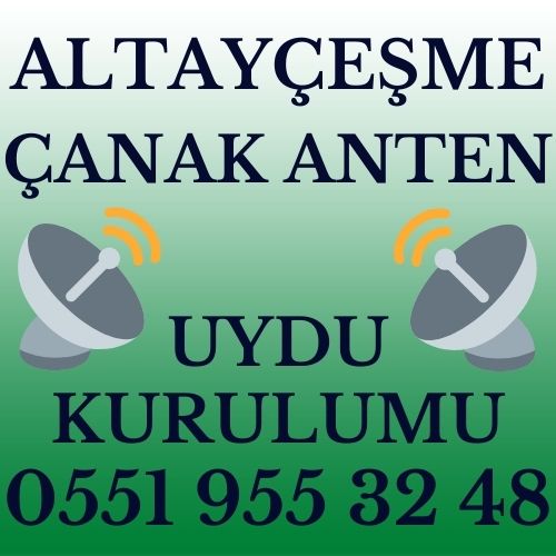 Altayçeşme Çanak Anten Uydu Kurulumu Servisi