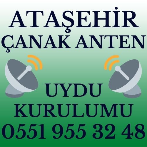 Ataşehir Çanak Anten Uydu Kurulumu Servisi