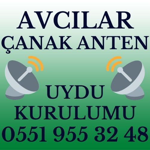 Avcılar Çanak Anten Uydu Kurulumu Servisi