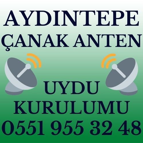 Aydıntepe Çanak Anten Uydu Kurulumu Servisi