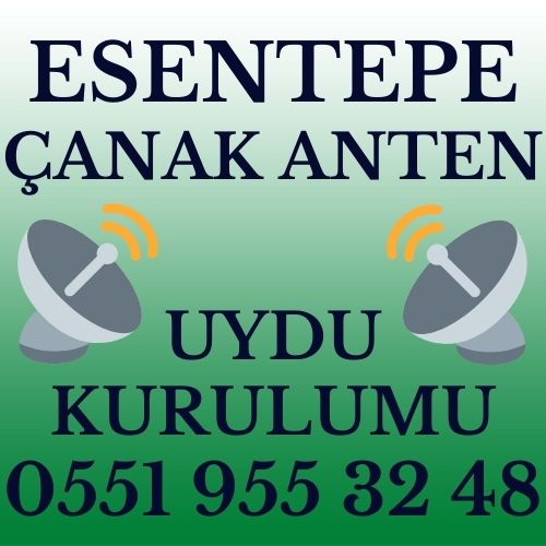 Esentepe Çanak Anten Uydu Kurulumu Servisi