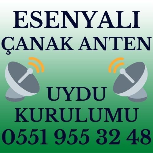 Esenyalı Çanak Anten Uydu Kurulumu Servisi