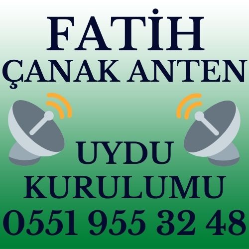 Fatih Çanak Anten Uydu Kurulumu Servisi