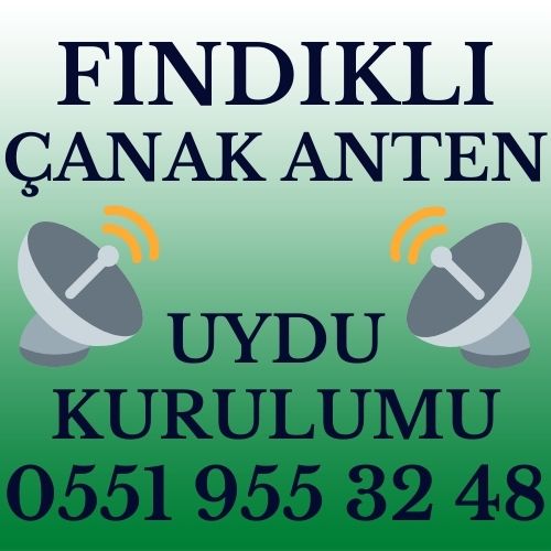 Fındıklı Çanak Anten Uydu Kurulumu Servisi