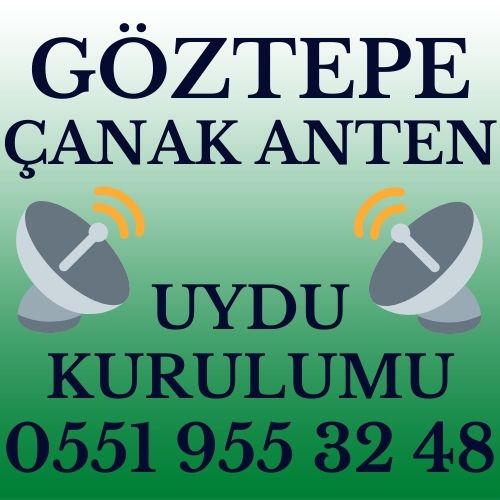 Göztepe Çanak Anten Uydu Kurulumu Servisi