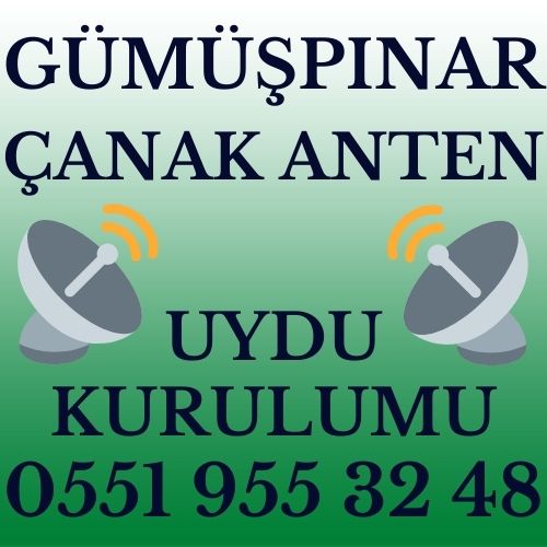 Gümüşpınar Çanak Anten Uydu Kurulumu Servisi