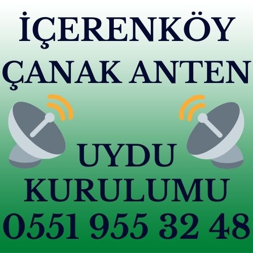 İçerenköy Çanak Anten Uydu Kurulumu Servisi