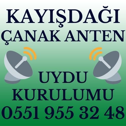 Kayışdağı Çanak Anten Uydu Kurulumu Servisi