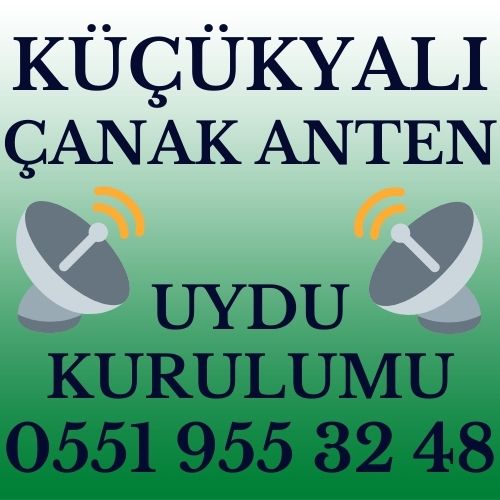 Küçükyalı Çanak Anten Uydu Kurulumu Servisi