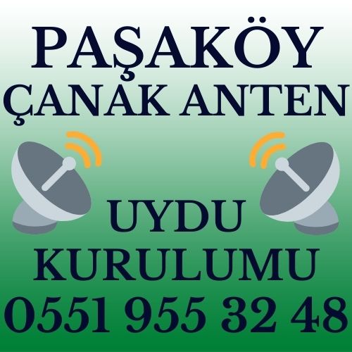 Paşaköy Çanak Anten Uydu Kurulumu Servisi