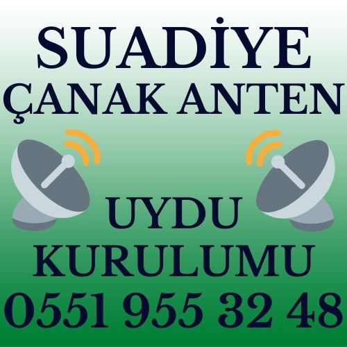 Suadiye Çanak Anten Uydu Kurulumu Servisi