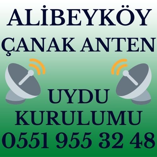 Alibeyköy Çanak Anten Uydu Kurulumu Servisi