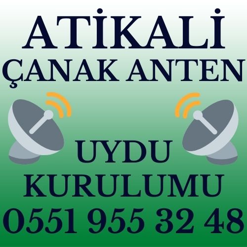 Atikali Çanak Anten Uydu Kurulumu Servisi