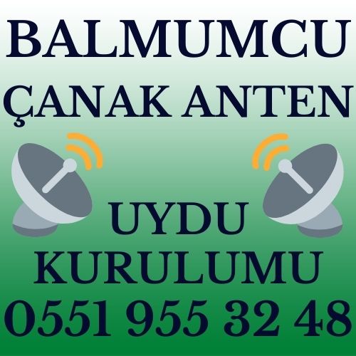 Balmumcu Çanak Anten Uydu Kurulumu Servisi