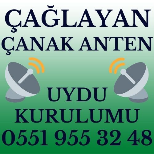 Çağlayan Çanak Anten Uydu Kurulumu Servisi