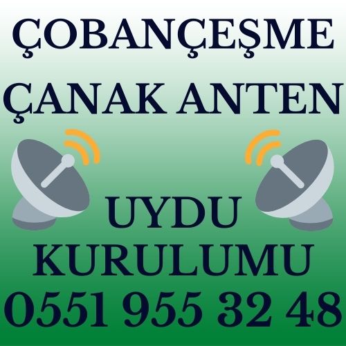 Çobançeşme Çanak Anten Uydu Kurulumu Servisi