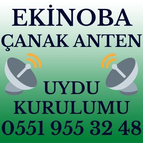 Ekinoba Çanak Anten Uydu Kurulumu Servisi