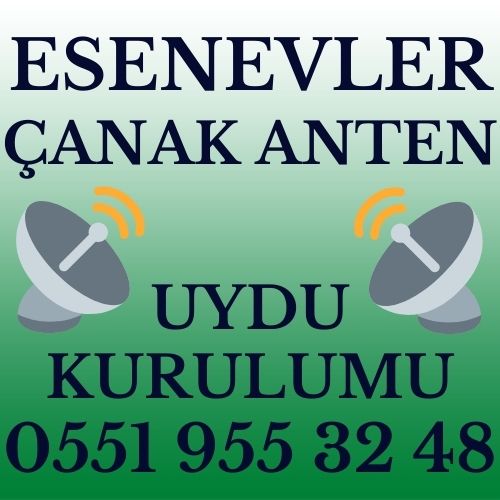 Esenevler Çanak Anten Uydu Kurulumu Servisi