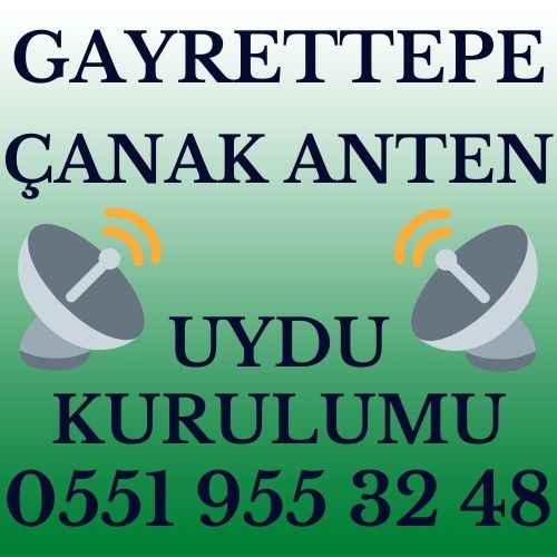 Gayrettepe Çanak Anten Uydu Kurulumu Servisi