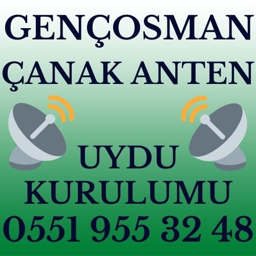 Gençosman Çanak Anten Uydu Kurulumu Servisi