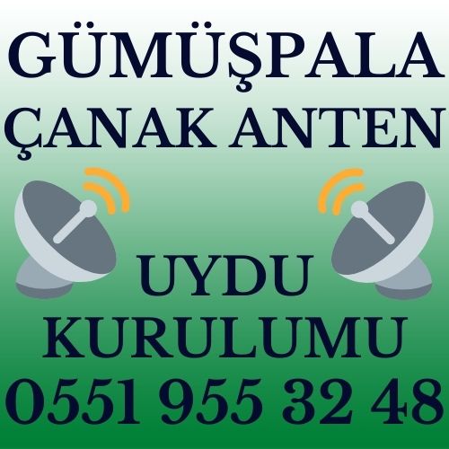 Gümüşpala Çanak Anten Uydu Kurulumu Servisi