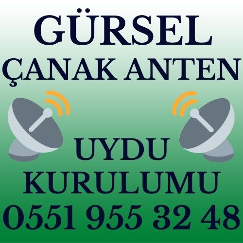 Gürsel Çanak Anten Uydu Kurulumu Servisi