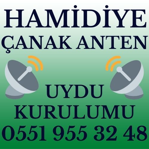 Hamidiye Çanak Anten Uydu Kurulumu Servisi