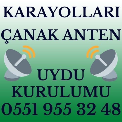 Karayolları Çanak Anten Uydu Kurulumu Servisi