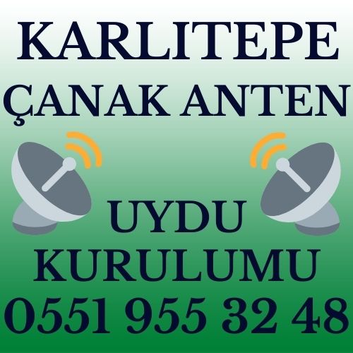 Karlıtepe Çanak Anten Uydu Kurulumu Servisi