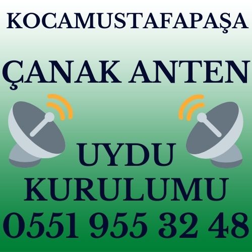 Kocamustafapaşa Çanak Anten Uydu Kurulumu Servisi