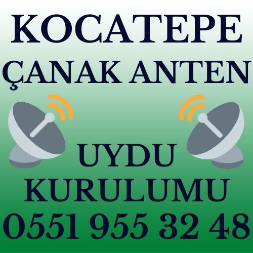 Kocatepe Çanak Anten Uydu Kurulumu Servisi