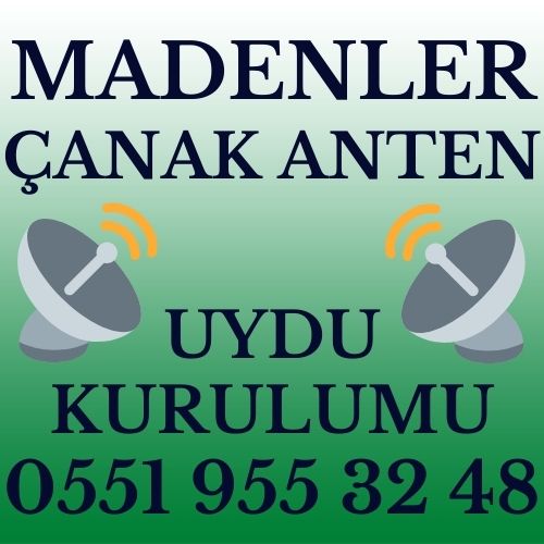 Madenler Çanak Anten Uydu Kurulumu Servisi