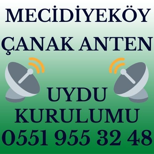 Mecidiyeköy Çanak Anten Uydu Kurulumu Servisi