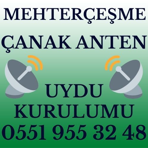 Mehterçeşme Çanak Anten Uydu Kurulumu Servisi