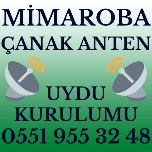 Mimaroba Çanak Anten Uydu Kurulumu Servisi