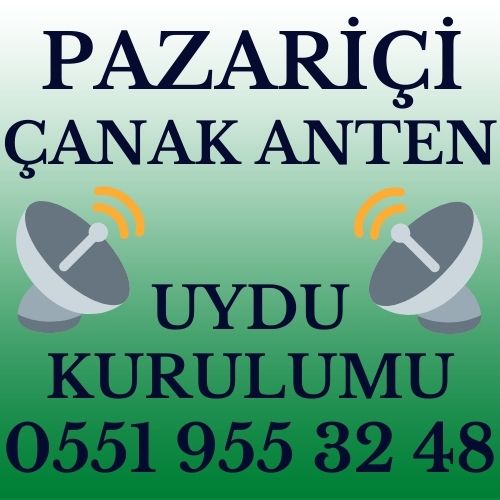 Pazariçi Çanak Anten Uydu Kurulumu Servisi