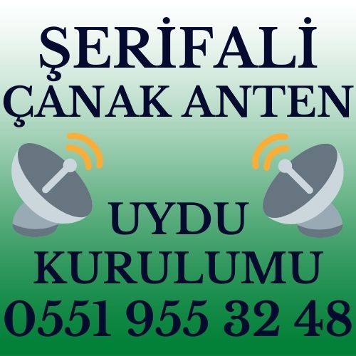 Şerifali Çanak Anten Uydu Kurulumu Servisi