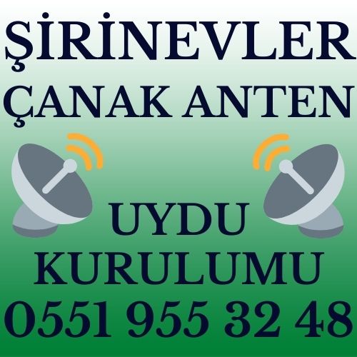 Şirinevler Çanak Anten Uydu Kurulumu Servisi