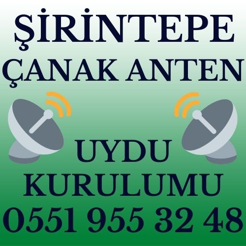 Şirintepe Çanak Anten Uydu Kurulumu Servisi