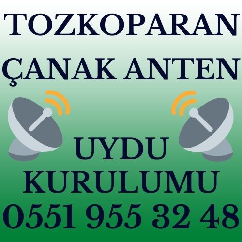 Tozkoparan Çanak Anten Uydu Kurulumu Servisi