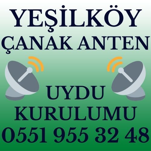 Yeşilköy Çanak Anten Uydu Kurulumu Servisi