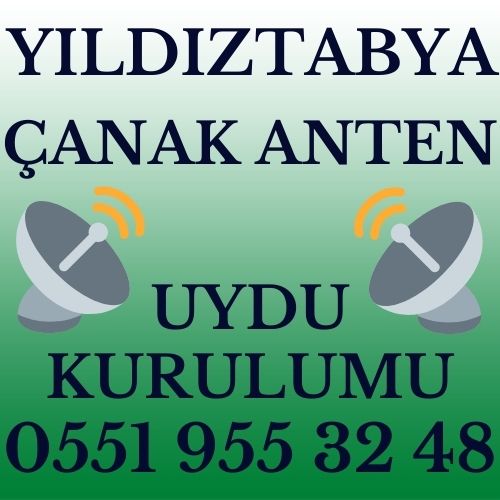 Yıldıztabya Çanak Anten Uydu Kurulumu Servisi